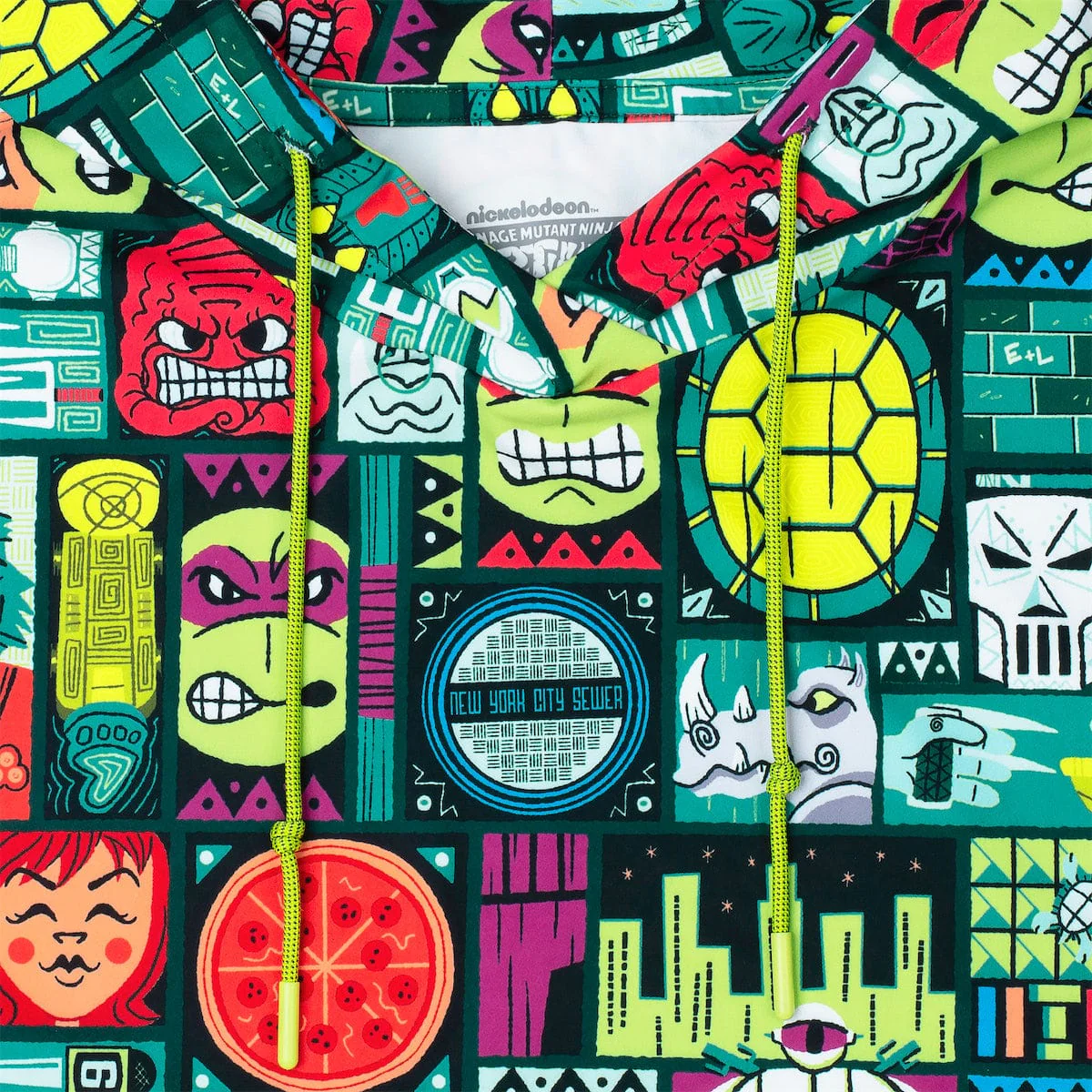 Teenage Mutant Ninja Turtles "Tiki Turtles 2.0" – Performance Hoodie - Image 3