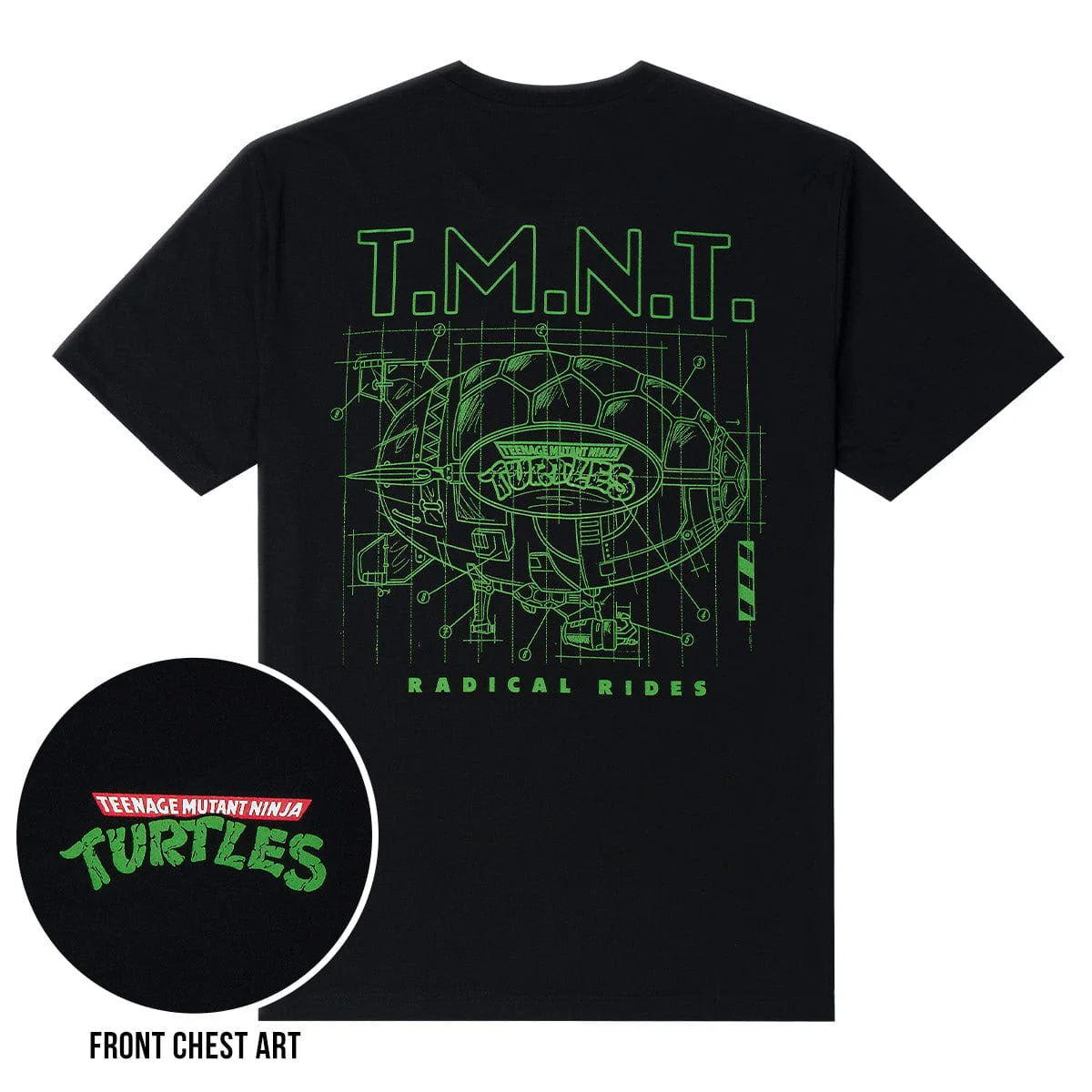 Teenage Mutant Ninja Turtles "Turtle Blimp" – Crewneck Tee