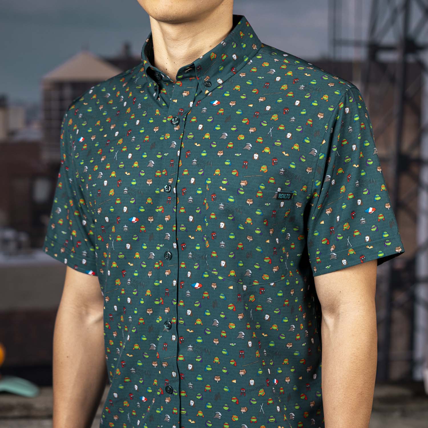 Teenage Mutant Ninja Turtles "Underground Icons" – KUNUFLEX Short Sleeve Shirt - Image 4