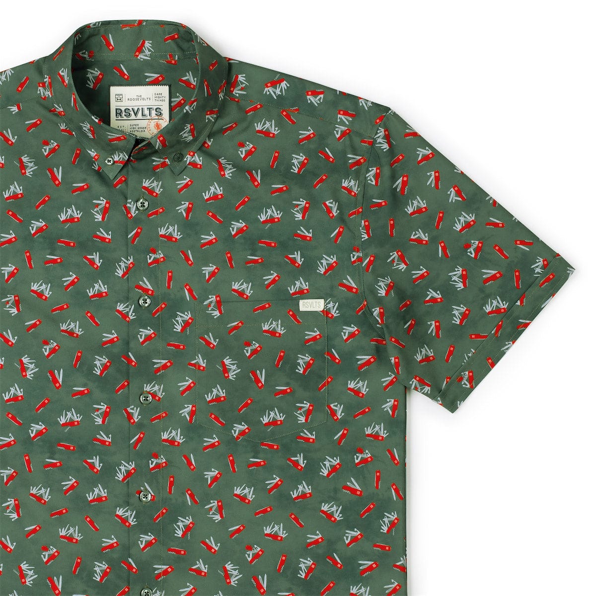 The Great Outdoors "Knives Out" – KUNUFLEX Short Sleeve Shirt - Image 2