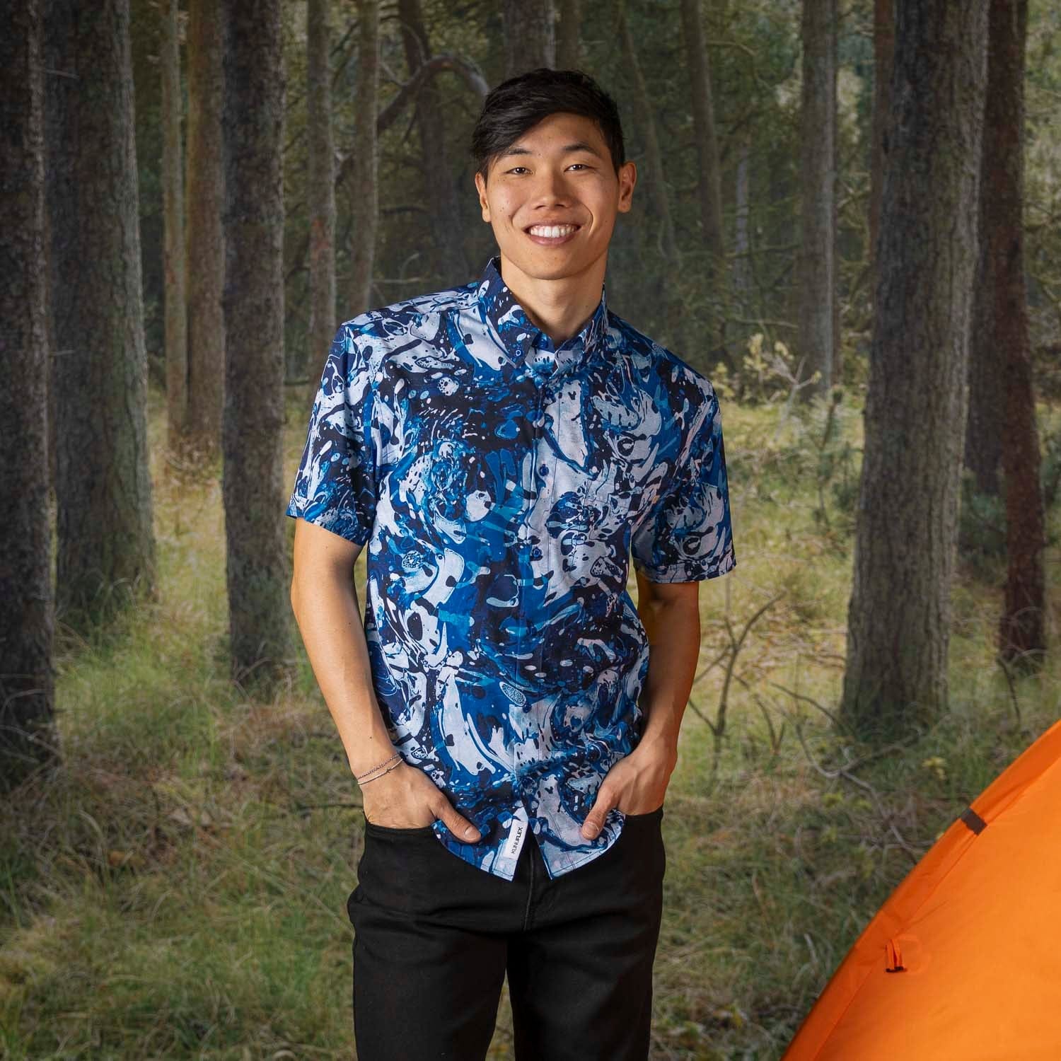 The Great Outdoors "You Can’t Sea Me" – KUNUFLEX Short Sleeve Shirt - Image 3