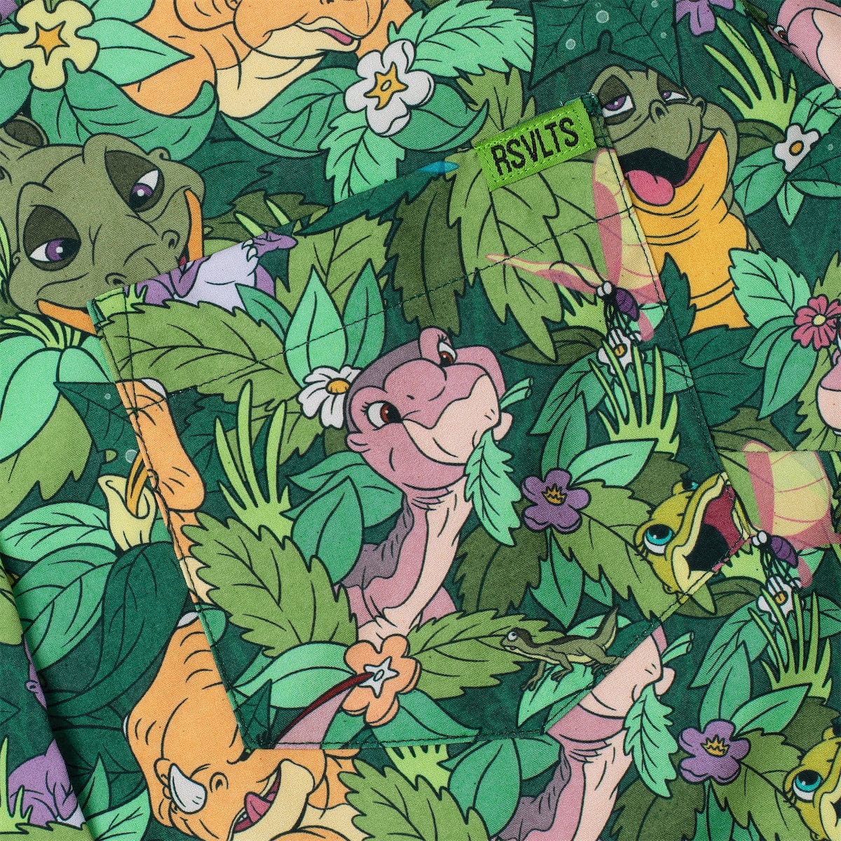 The Land Before Time "Tree Star Adventures" – Women's KUNUFLEX Short Sleeve Shirt - Image 4