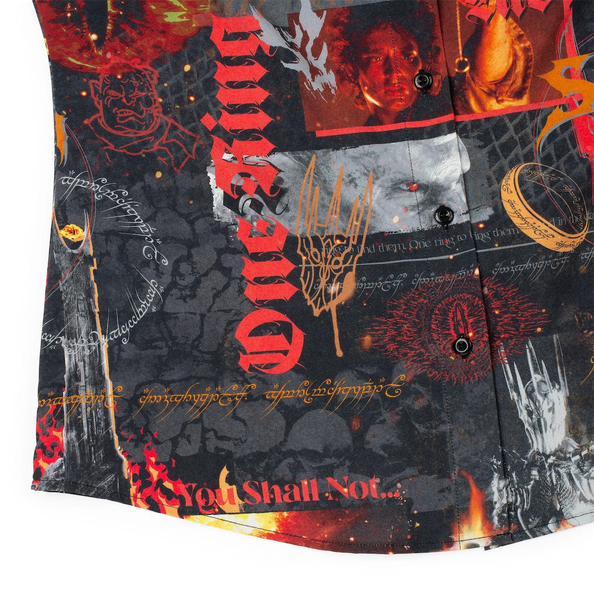 The Lord of the Rings™ "Forces of Mordor" – Women's KUNUFLEX Short Sleeve Shirt - Image 4