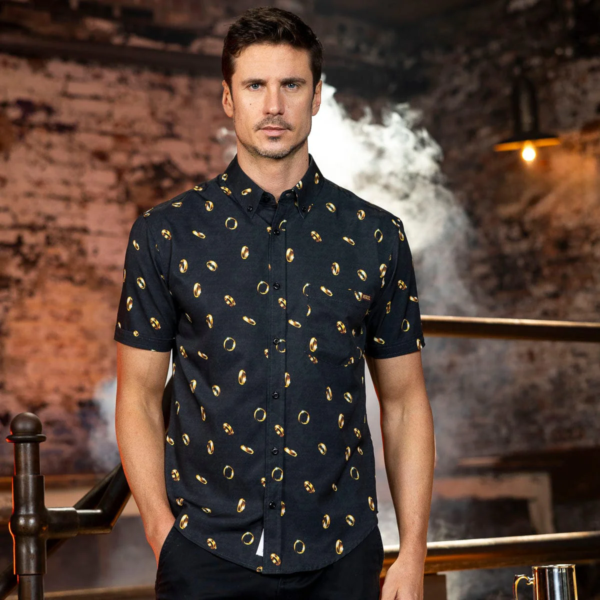 The Lord of the Rings™ "The One Ring" – KUNUFLEX Short Sleeve Shirt - Image 2
