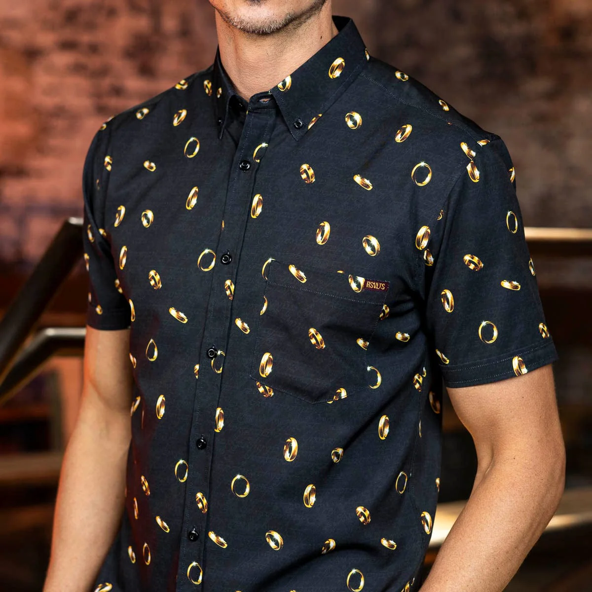 The Lord of the Rings™ "The One Ring" – KUNUFLEX Short Sleeve Shirt - Image 4