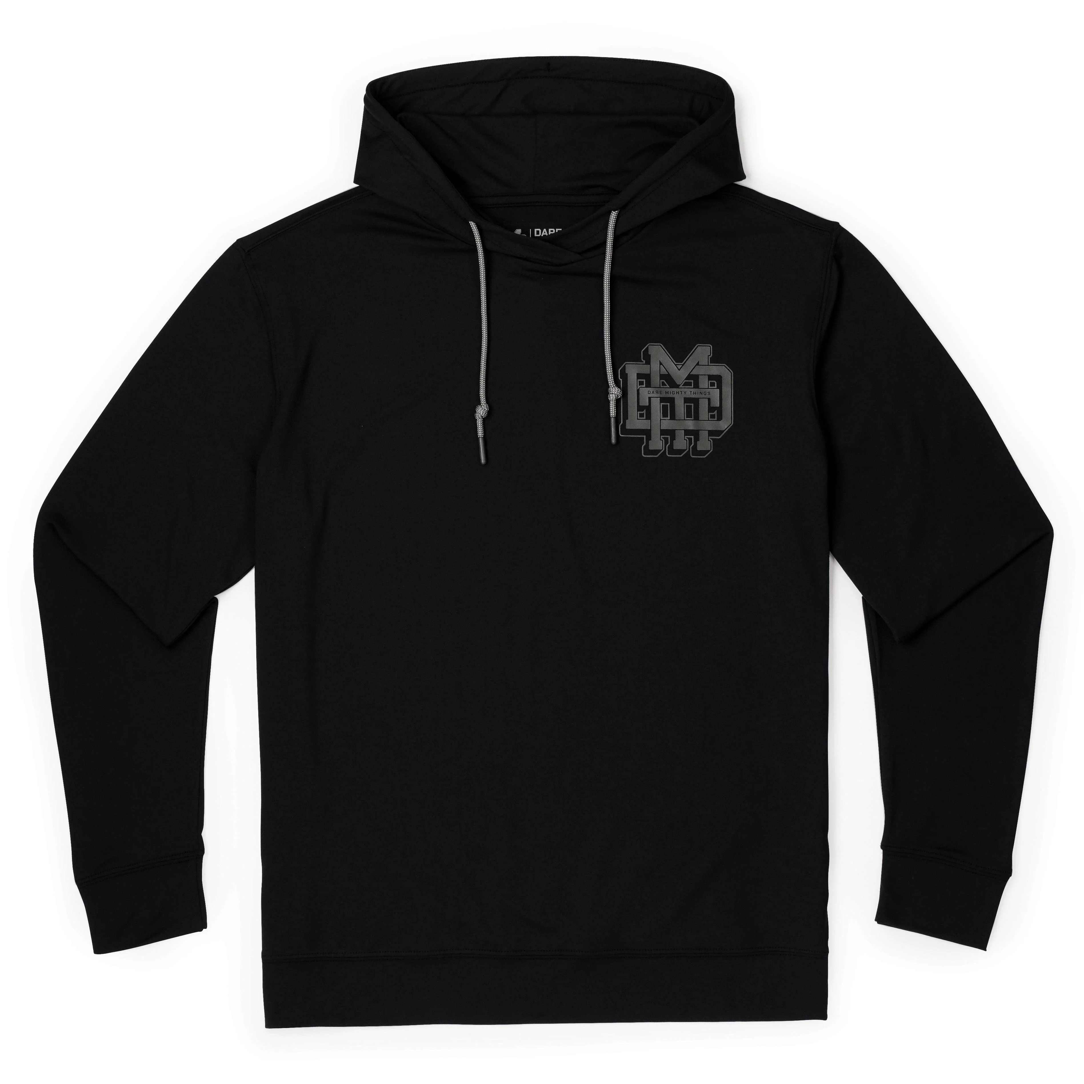 The Monogram (Black) – Performance Hoodie