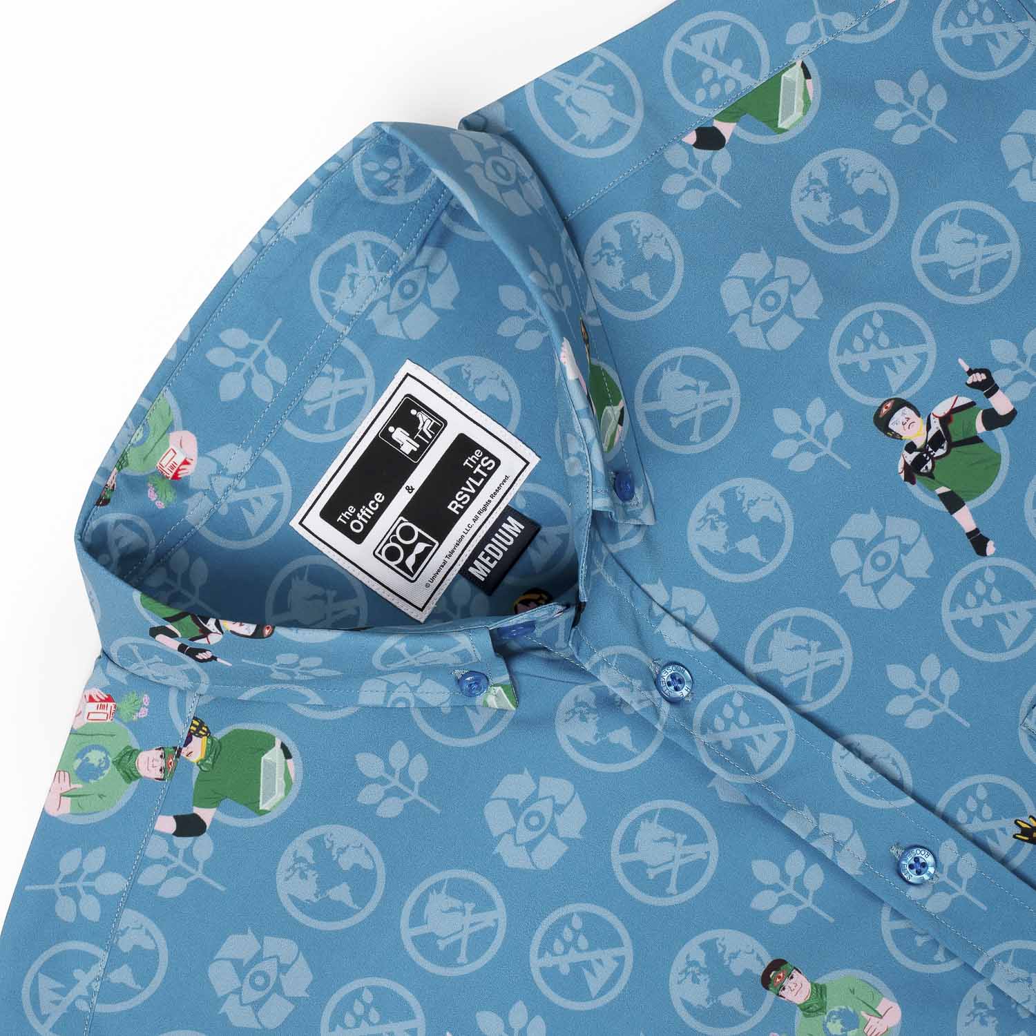 The Office "Recyclops" – Recycled KUNUFLEX Short Sleeve Shirt - Image 5
