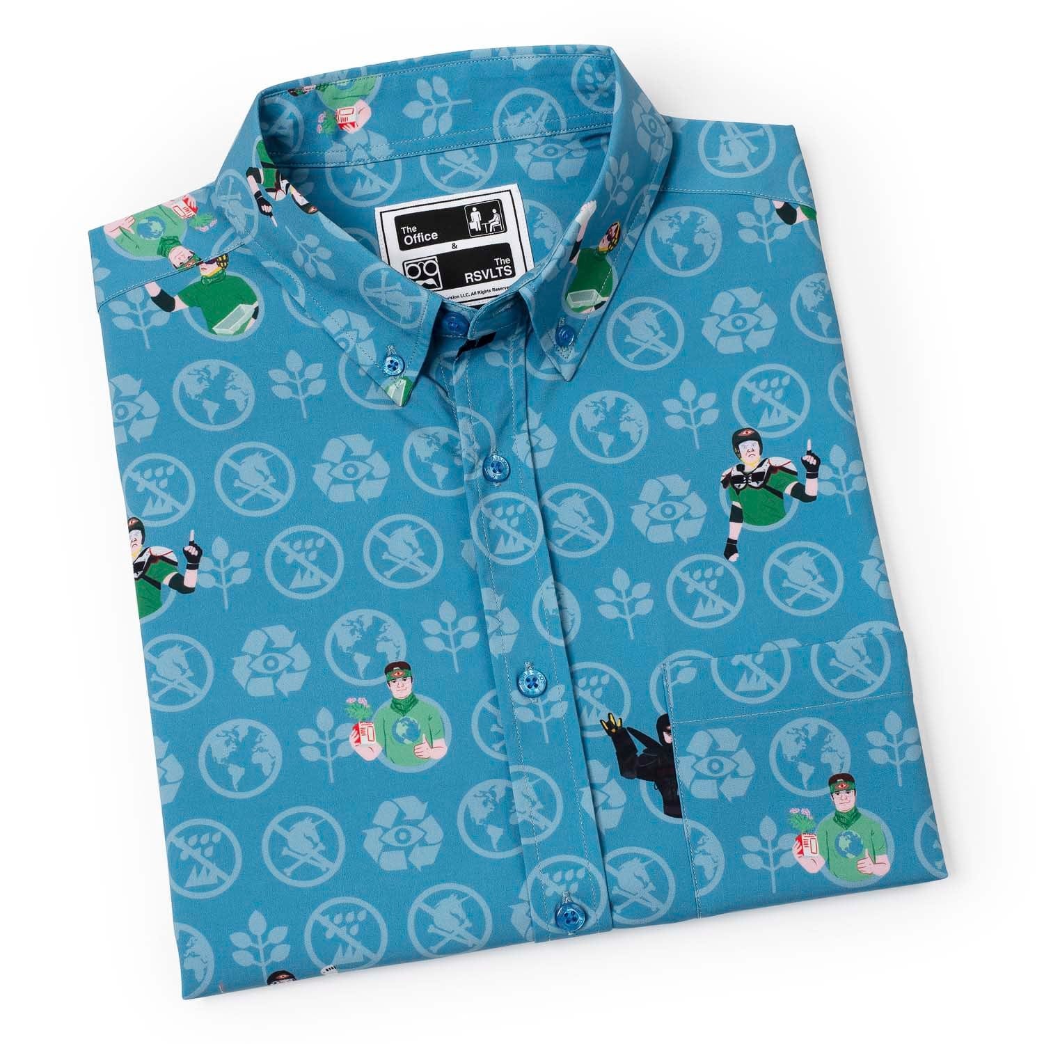 The Office "Recyclops" – Recycled KUNUFLEX Short Sleeve Shirt - Image 8