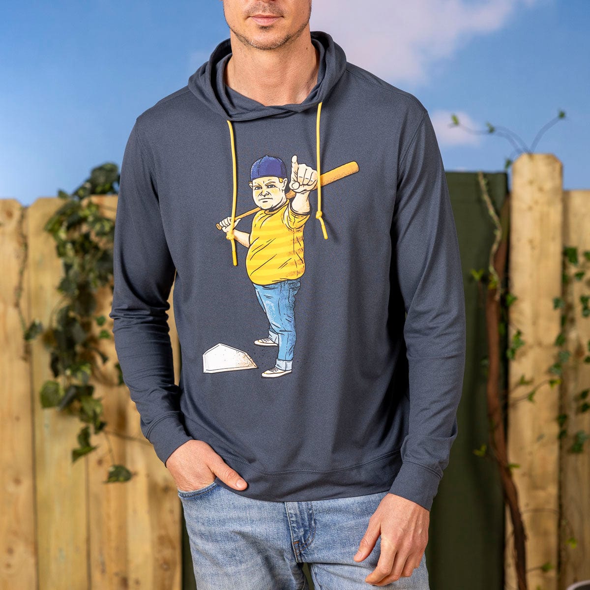 The Sandlot "Great Hambino's Called Shot" – Performance Hoodie - Image 5
