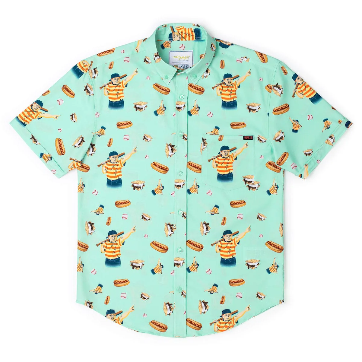 The Sandlot "The Great Hambino" – KUNUFLEX Short Sleeve Shirt - Image 3