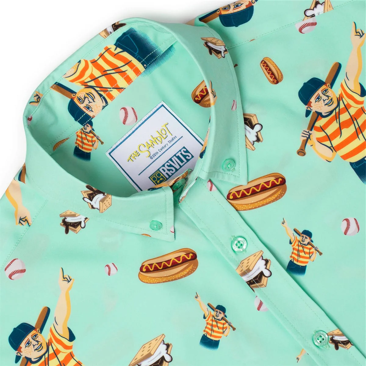 The Sandlot "The Great Hambino" – KUNUFLEX Short Sleeve Shirt - Image 4