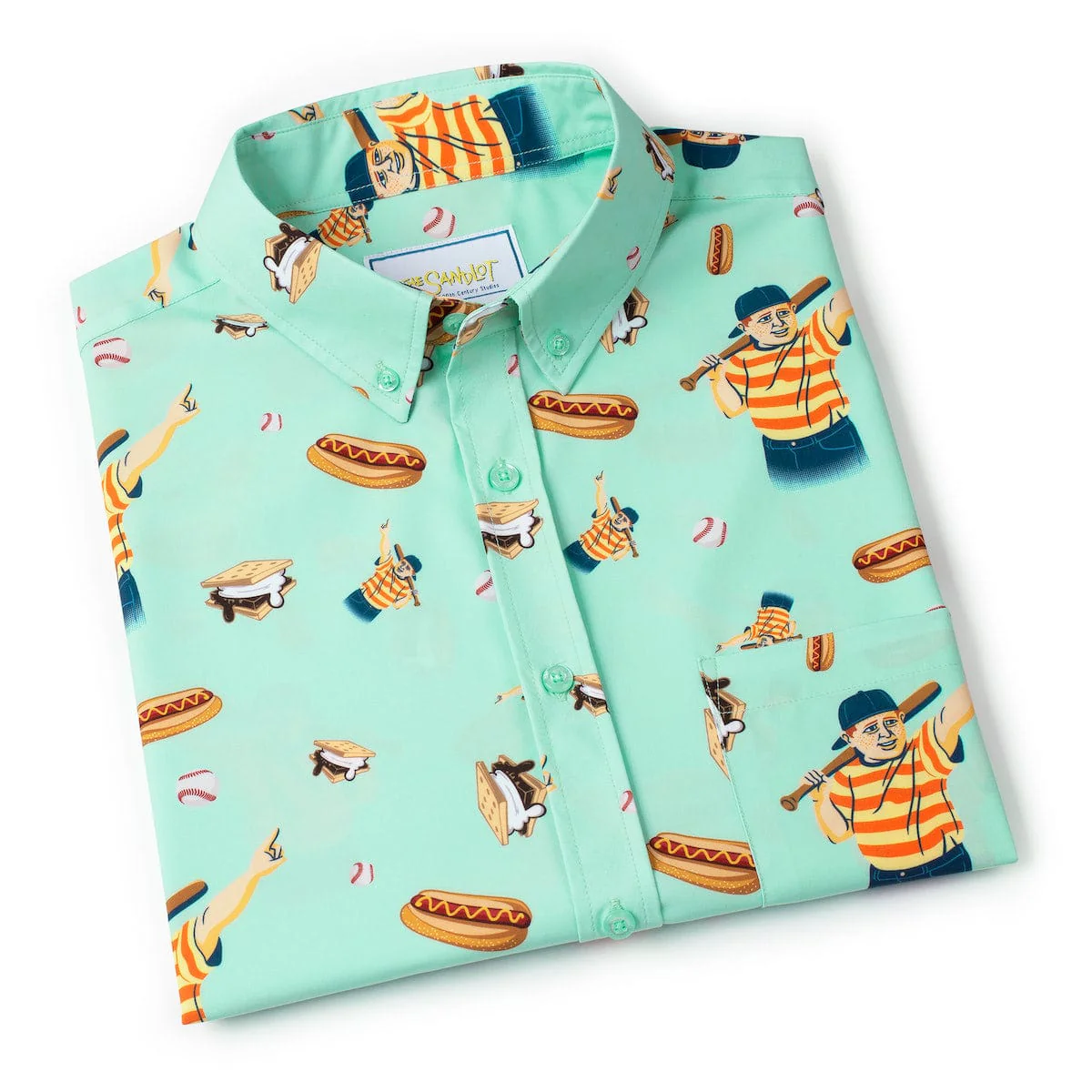 The Sandlot "The Great Hambino" – KUNUFLEX Short Sleeve Shirt - Image 6