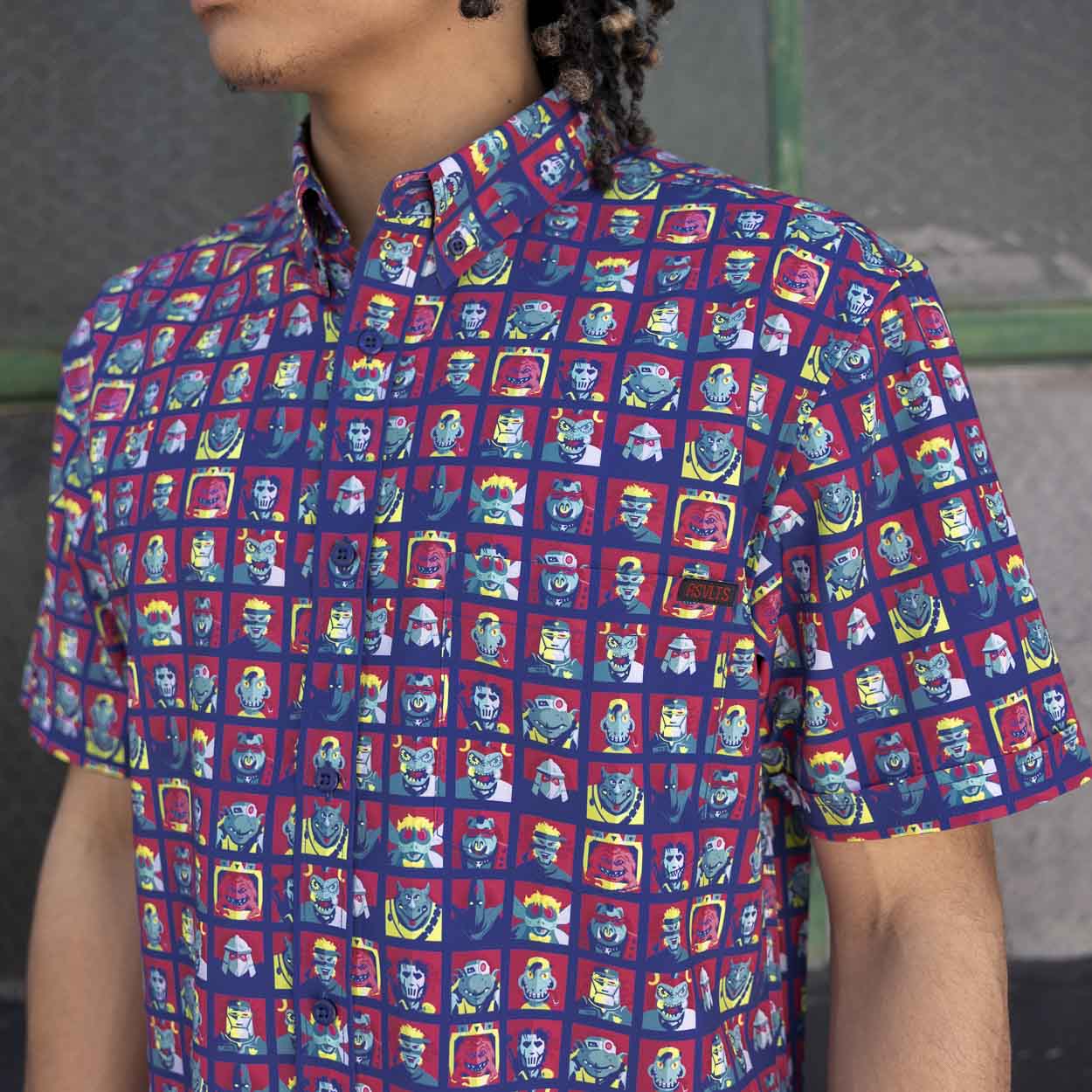Teenage Mutant Ninja Turtles “Dimension X-cellent” – KUNUFLEX Short Sleeve Shirt