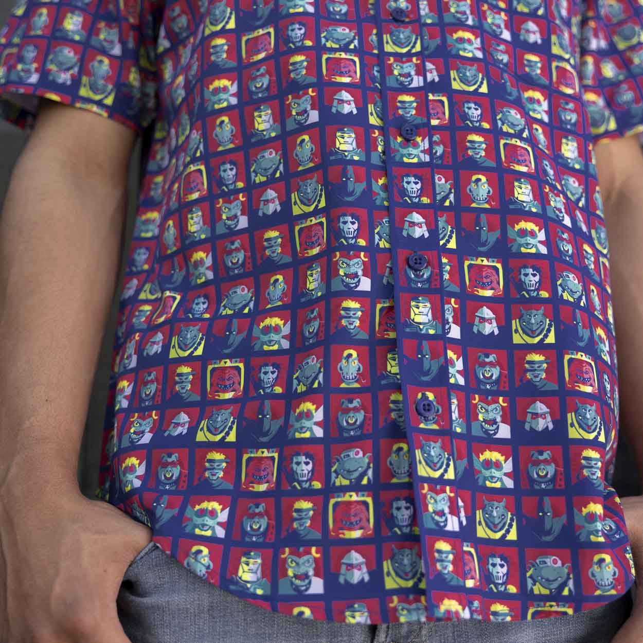 Teenage Mutant Ninja Turtles “Dimension X-cellent” – KUNUFLEX Short Sleeve Shirt - Image 6