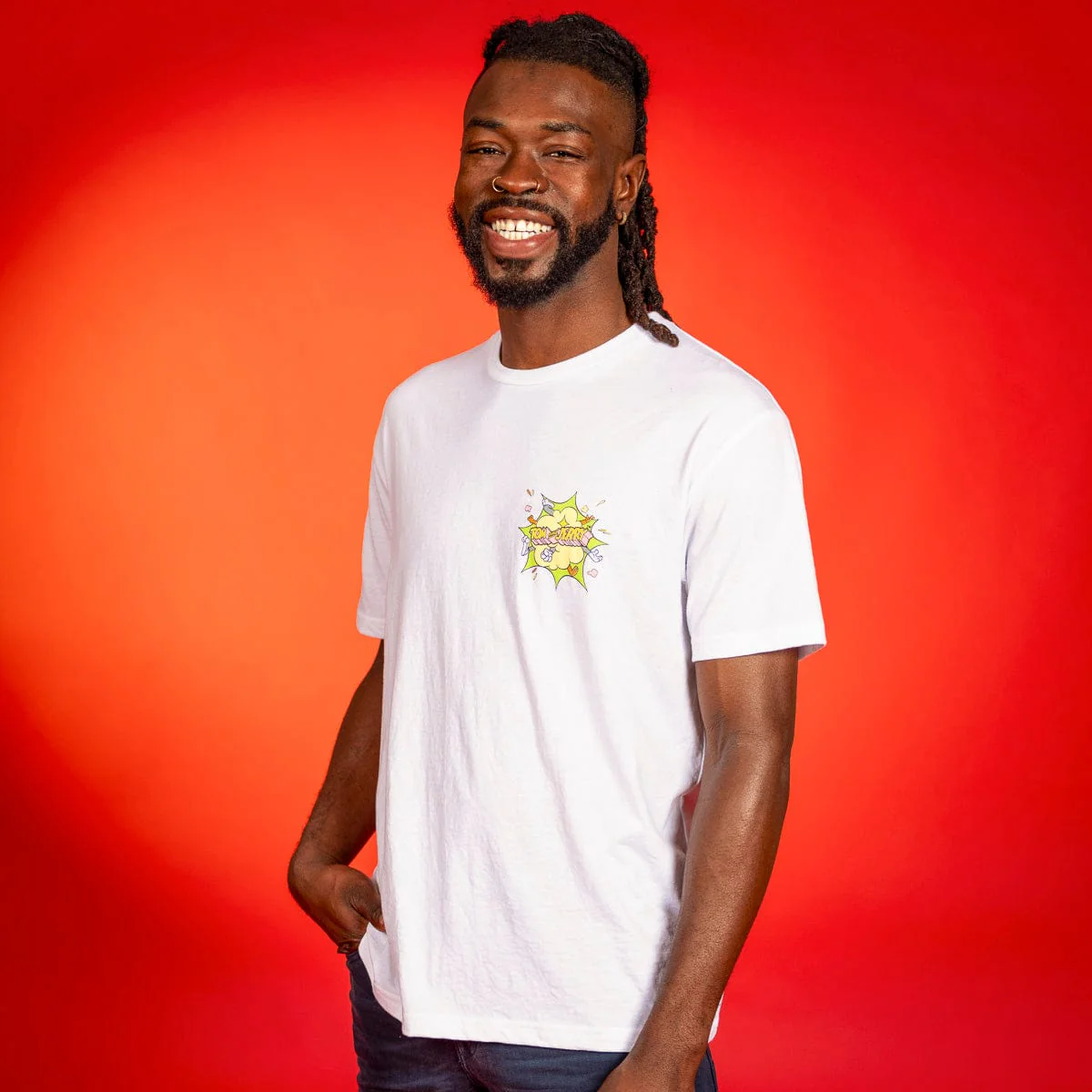 Tom and Jerry "Frenemies Forever" – Crewneck Tee - Image 2