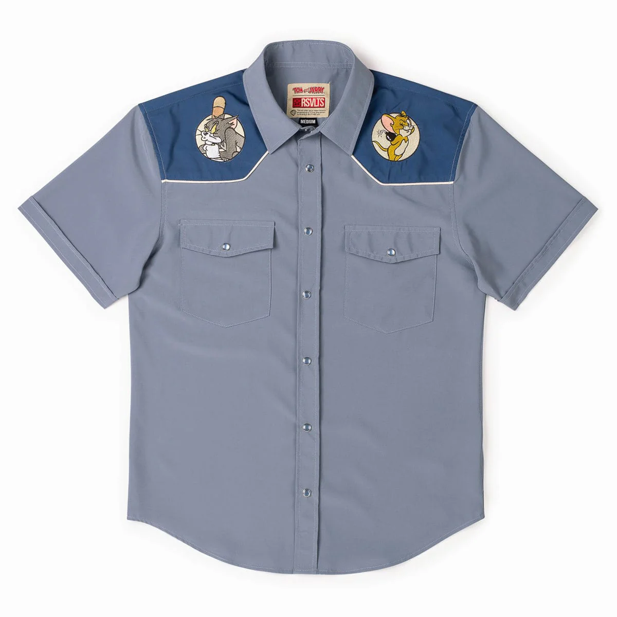 Tom and Jerry "Game of Cat and Mouse" – Roper Short Sleeve Shirt