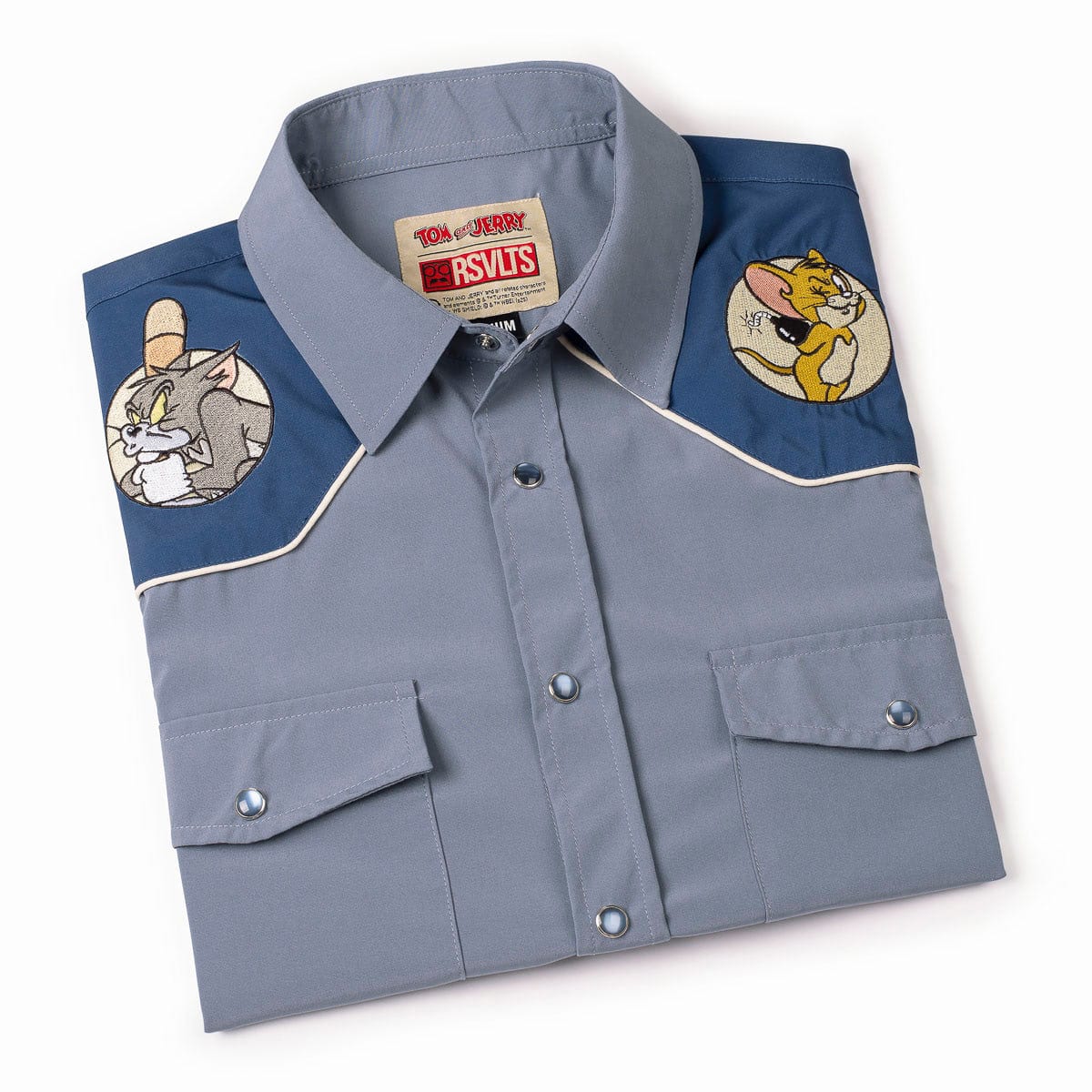 Tom and Jerry "Game of Cat and Mouse" – Roper Short Sleeve Shirt - Image 9