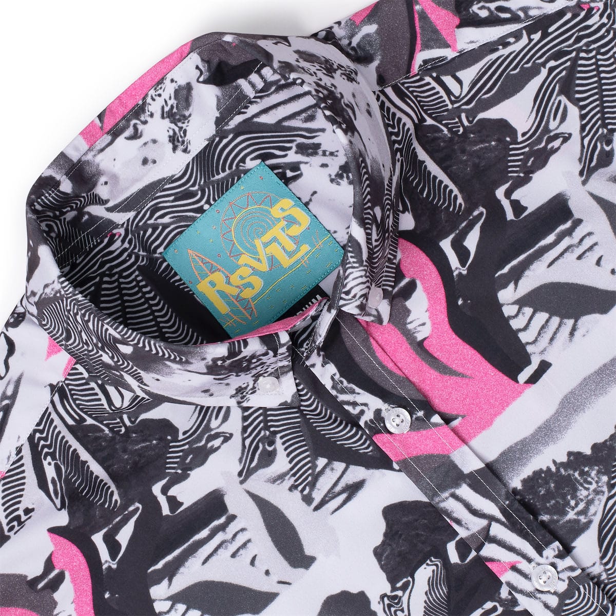 Totally Glitchin' – KUNUFLEX Short Sleeve Shirt - Image 6