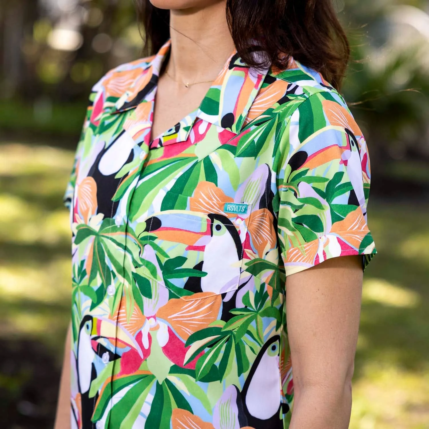 Toucan Do It – Women's KUNUFLEX Short Sleeve Shirt - Image 3