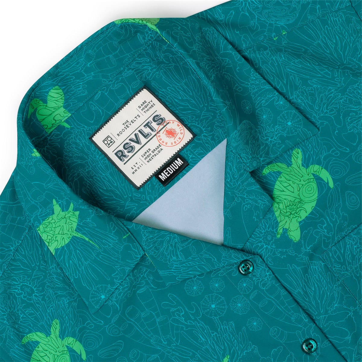 Turtle Tide – Women's KUNUFLEX Short Sleeve Shirt - Image 6