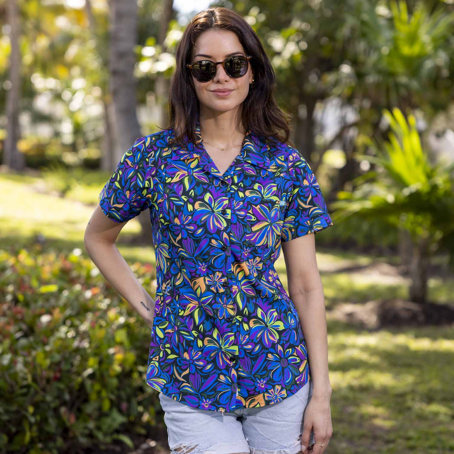 Ultraviolet – Women's KUNUFLEX Short Sleeve Shirt