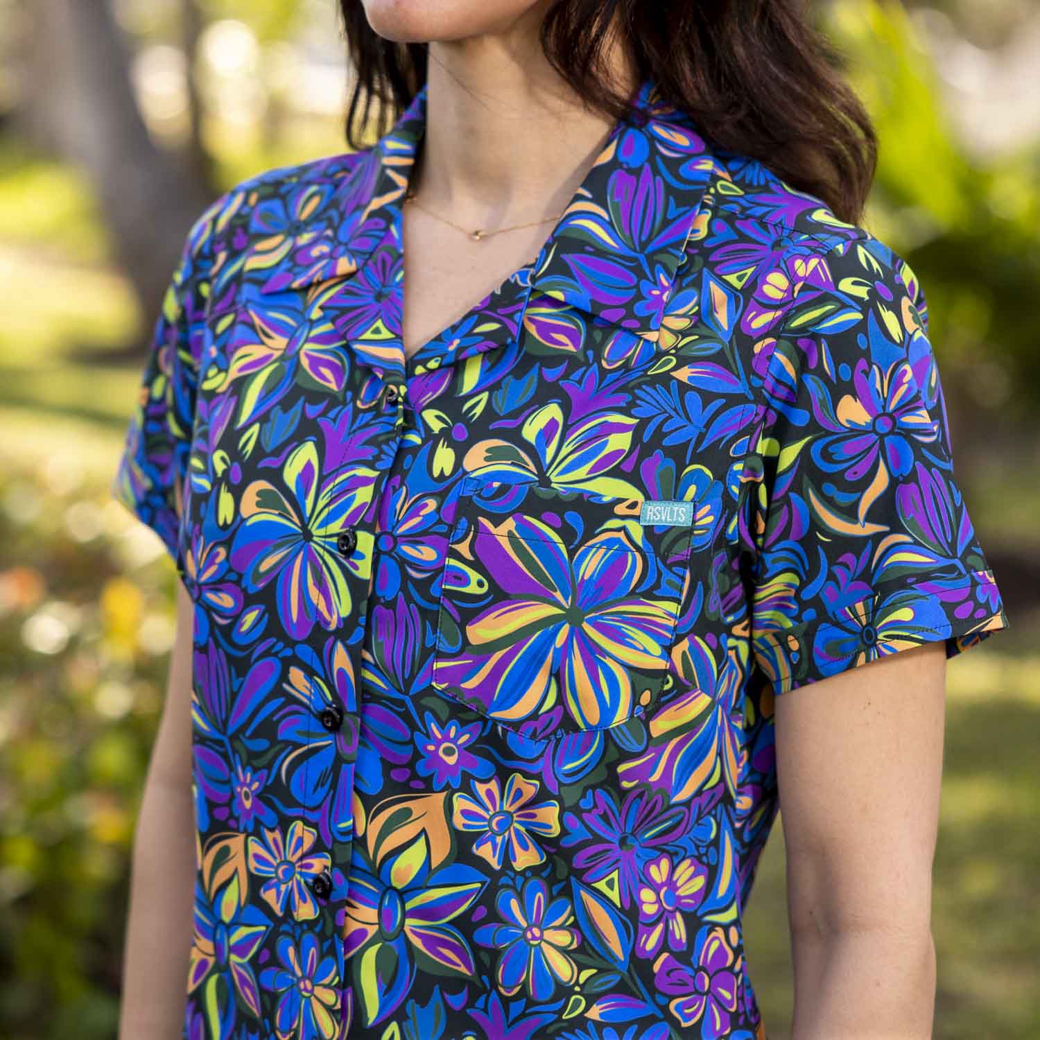 Ultraviolet – Women's KUNUFLEX Short Sleeve Shirt - Image 3