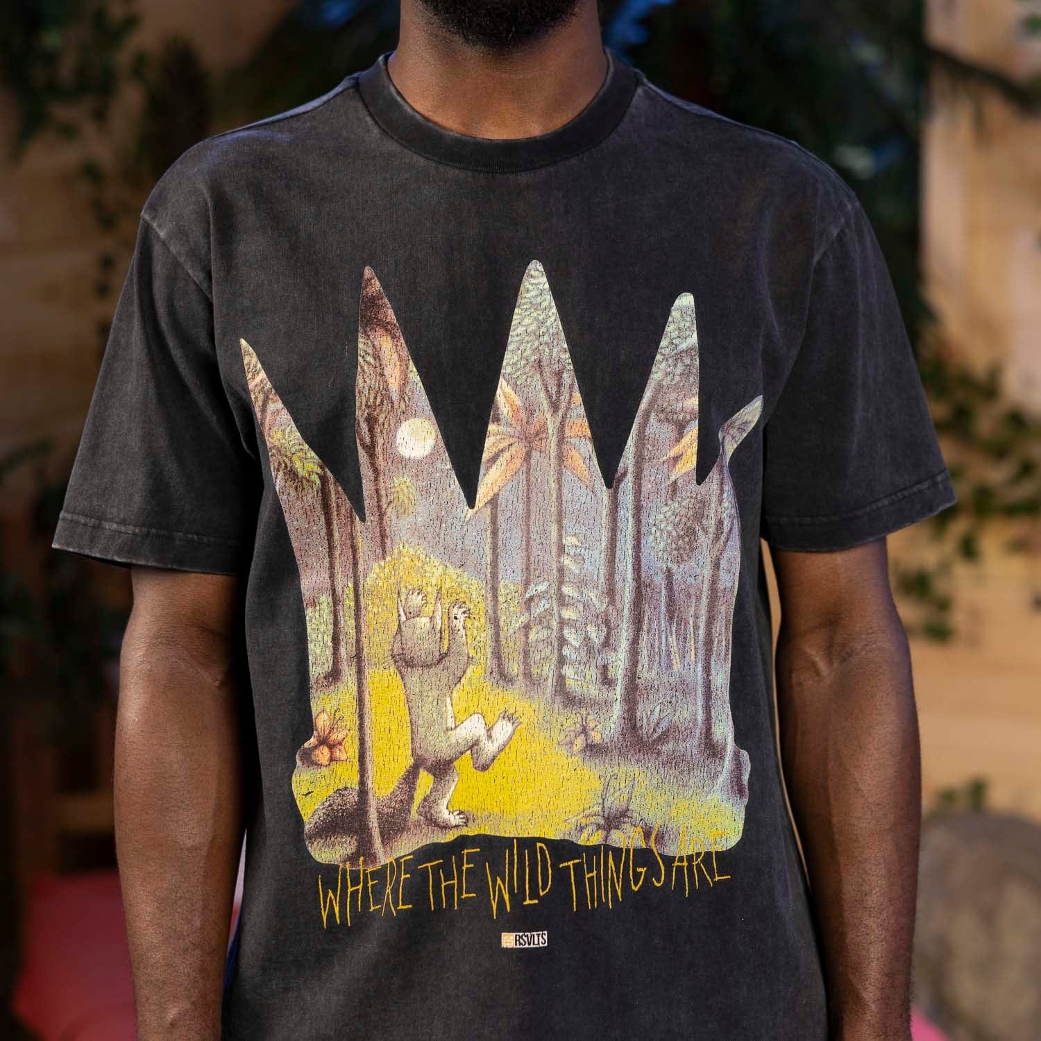 Where the Wild Things Are "Howl at the Moon" – Vintage Crewneck Tee - Image 4