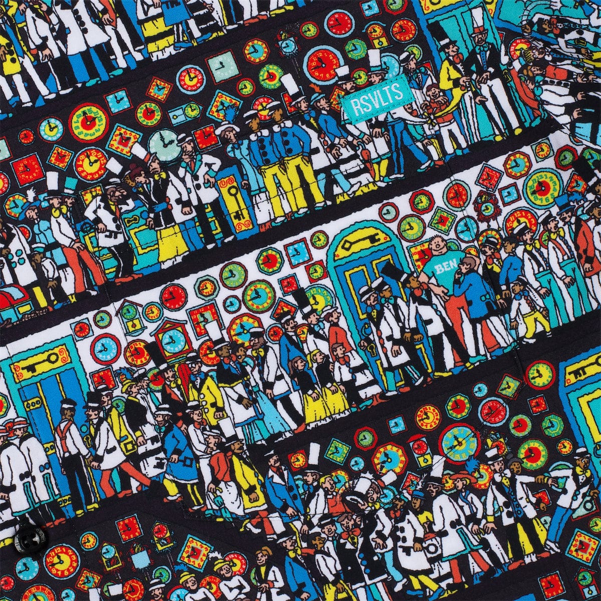 Where's Waldo? "The Corridors of Time" – KUNUFLEX Short Sleeve Shirt - Image 3