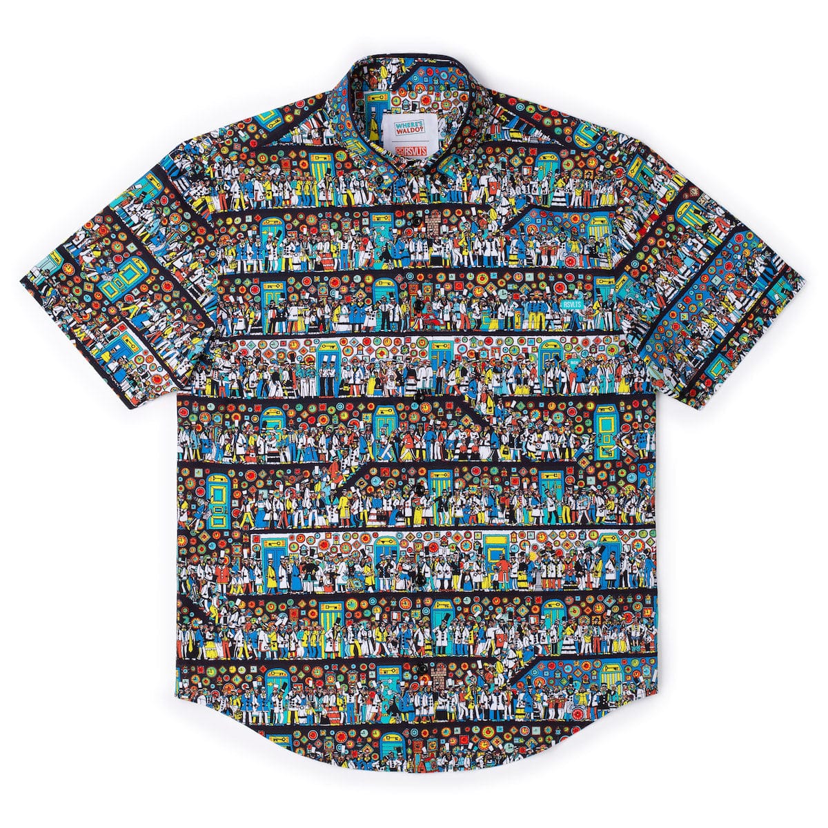 Where's Waldo? "The Corridors of Time" – KUNUFLEX Short Sleeve Shirt - Image 5