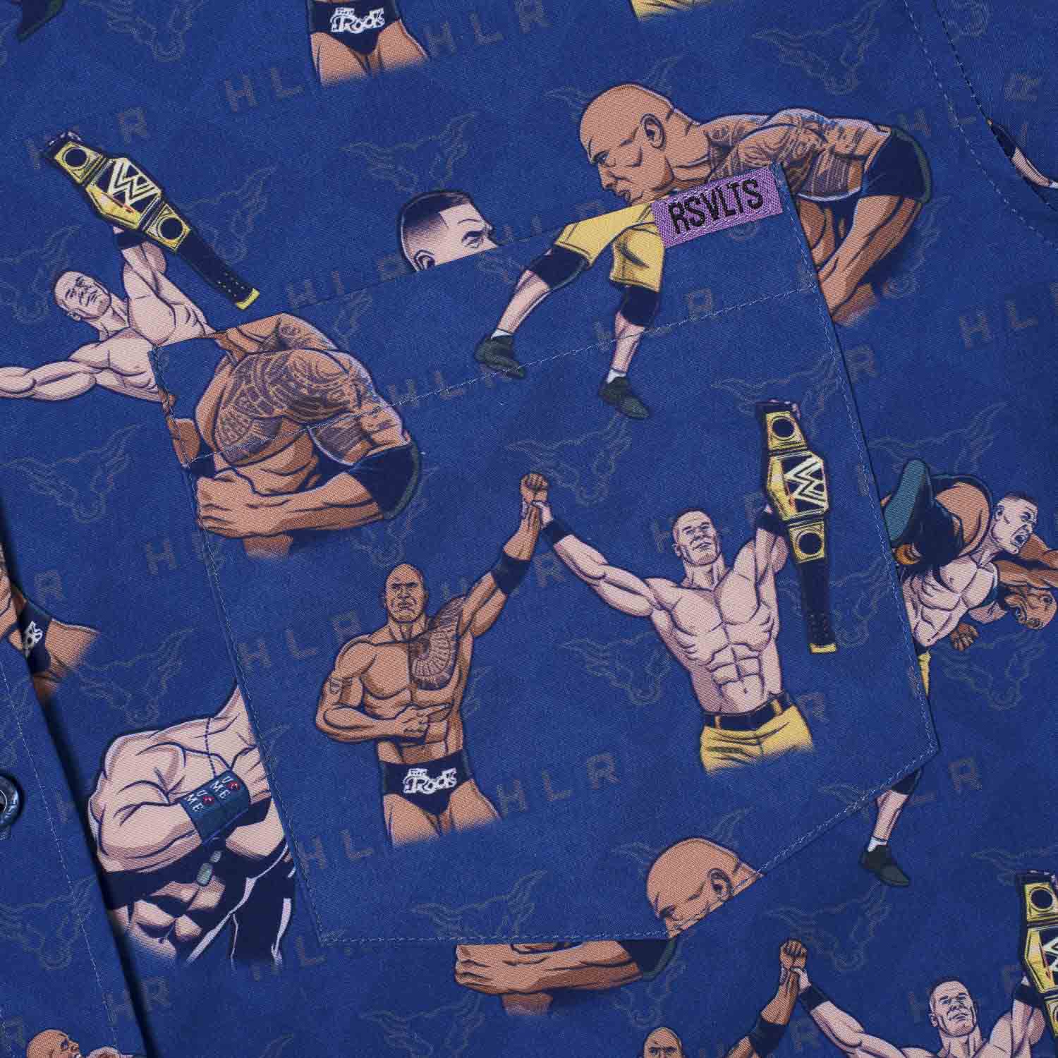 Cena vs The Rock "Changing of the Guard" – KUNUFLEX Short Sleeve Shirt - Image 2
