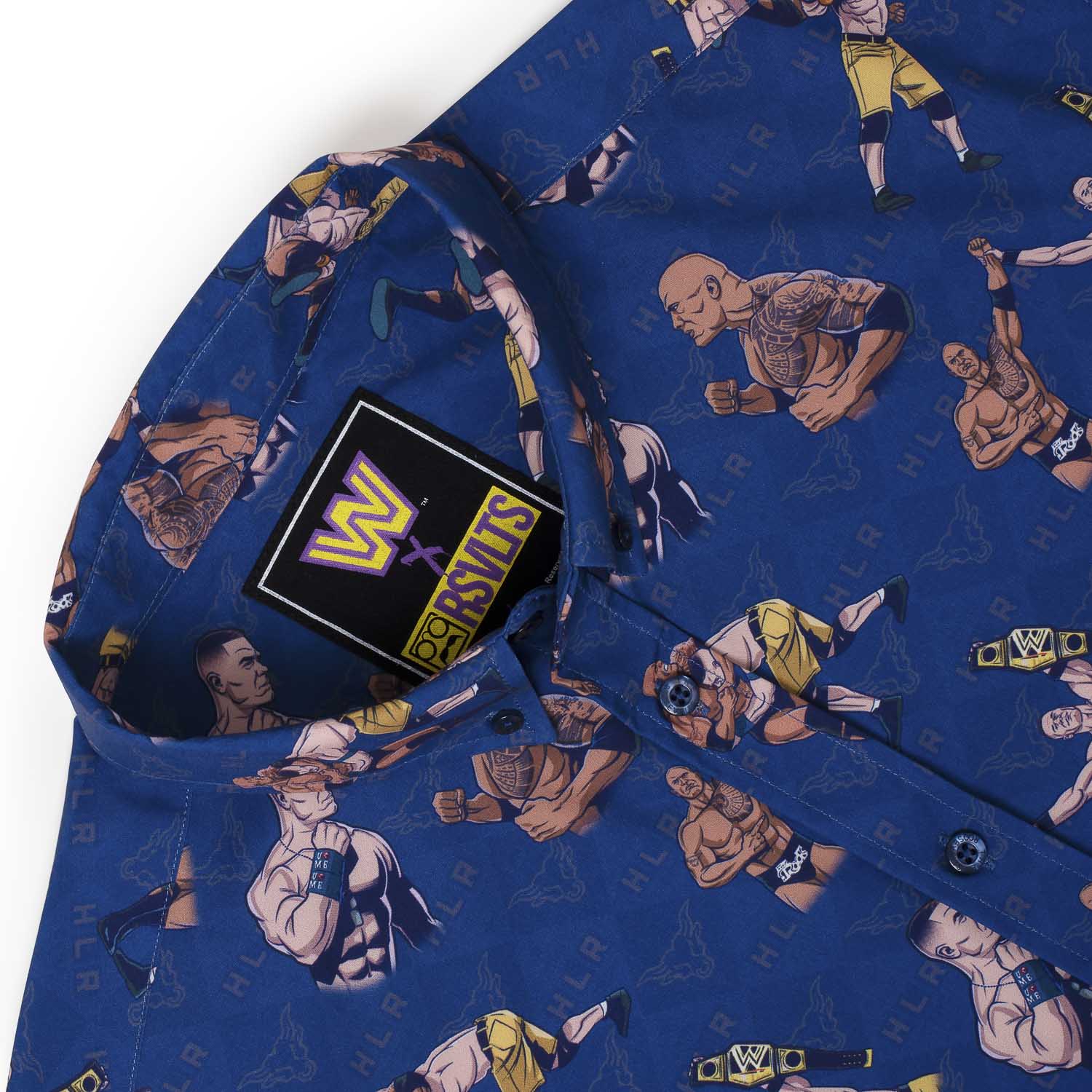 Cena vs The Rock "Changing of the Guard" – KUNUFLEX Short Sleeve Shirt - Image 5