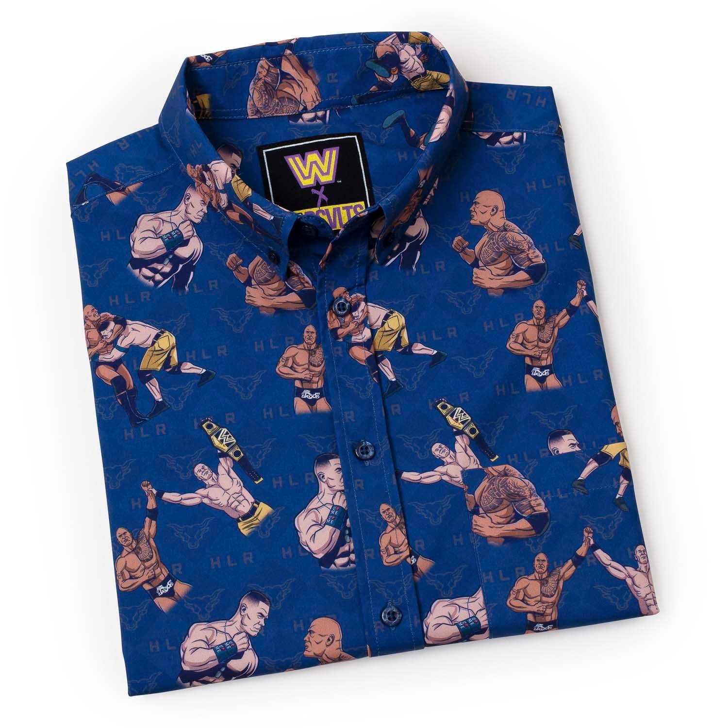Cena vs The Rock "Changing of the Guard" – KUNUFLEX Short Sleeve Shirt - Image 7
