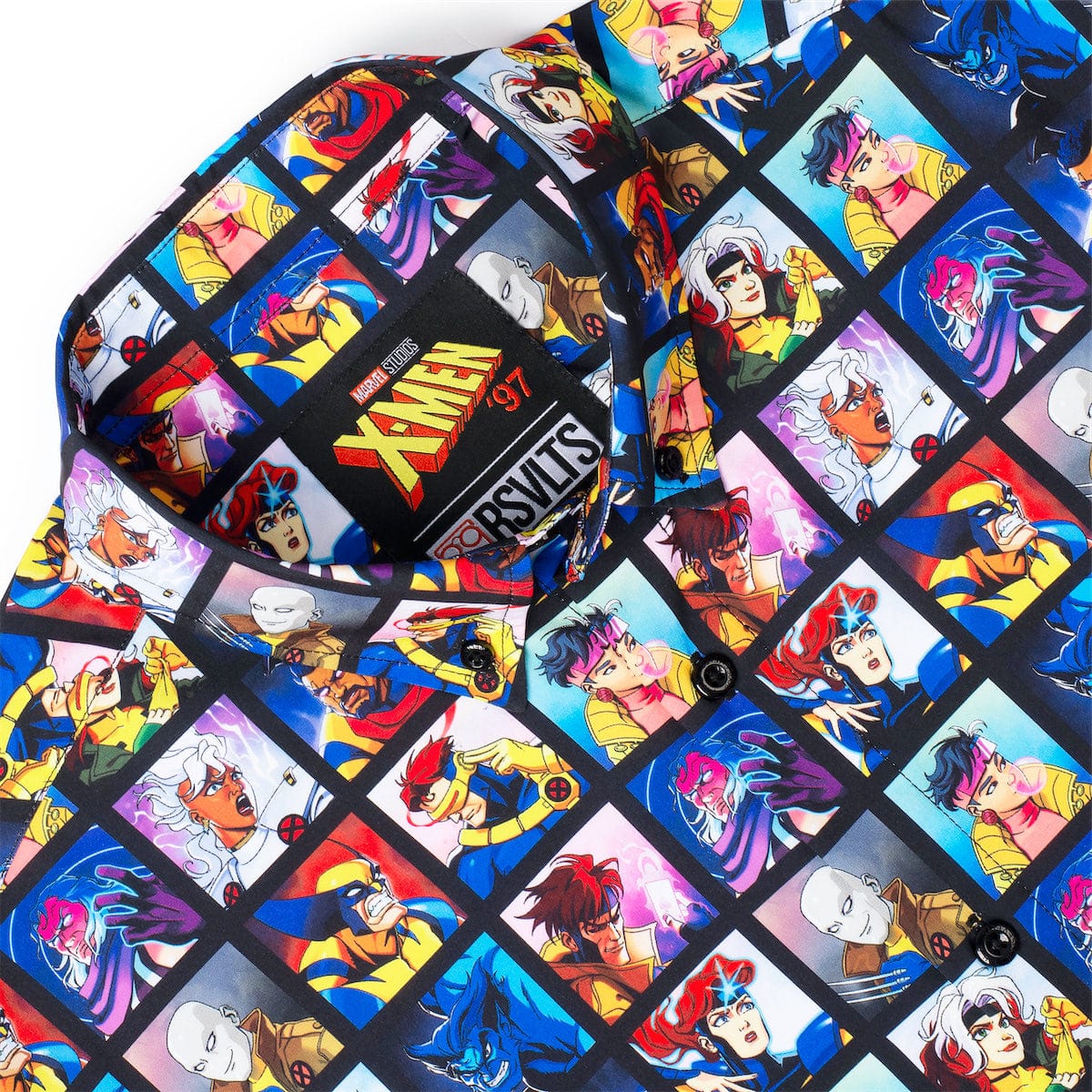 X-Men ‘97 "Uncanny Collage" – KUNUFLEX Short Sleeve Shirt - Image 6