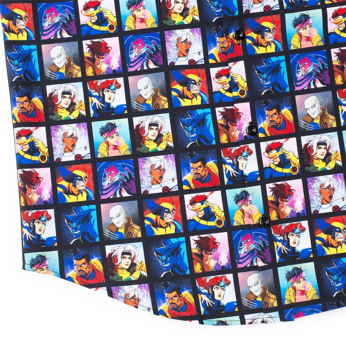 X-Men ‘97 "Uncanny Collage" – KUNUFLEX Short Sleeve Shirt - Image 7