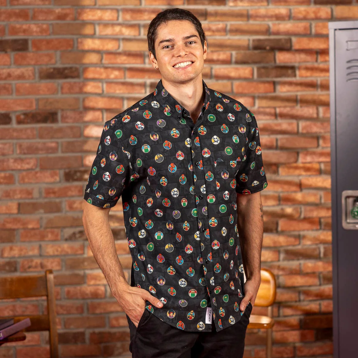 Your Friendly Neighborhood Spider-Man "Allies and Archenemies" – KUNUFLEX Short Sleeve Shirt - Image 2